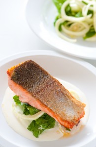 Salmon with Mint